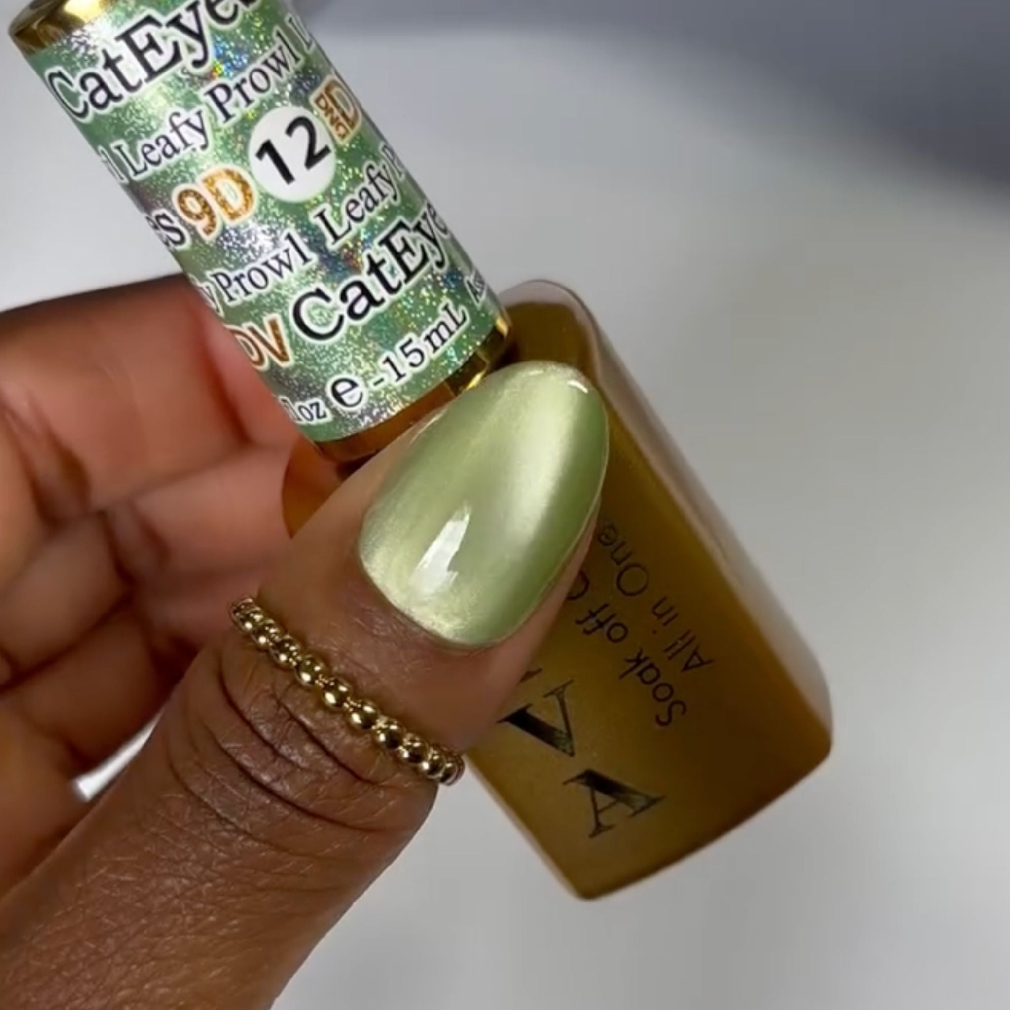 DIVA 9D Cat Eye Glassball #12 - Leafy Prowl thumbnail 5