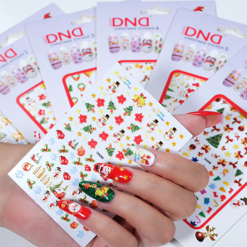 Christmas Nail Art Stickers thumbnail 5