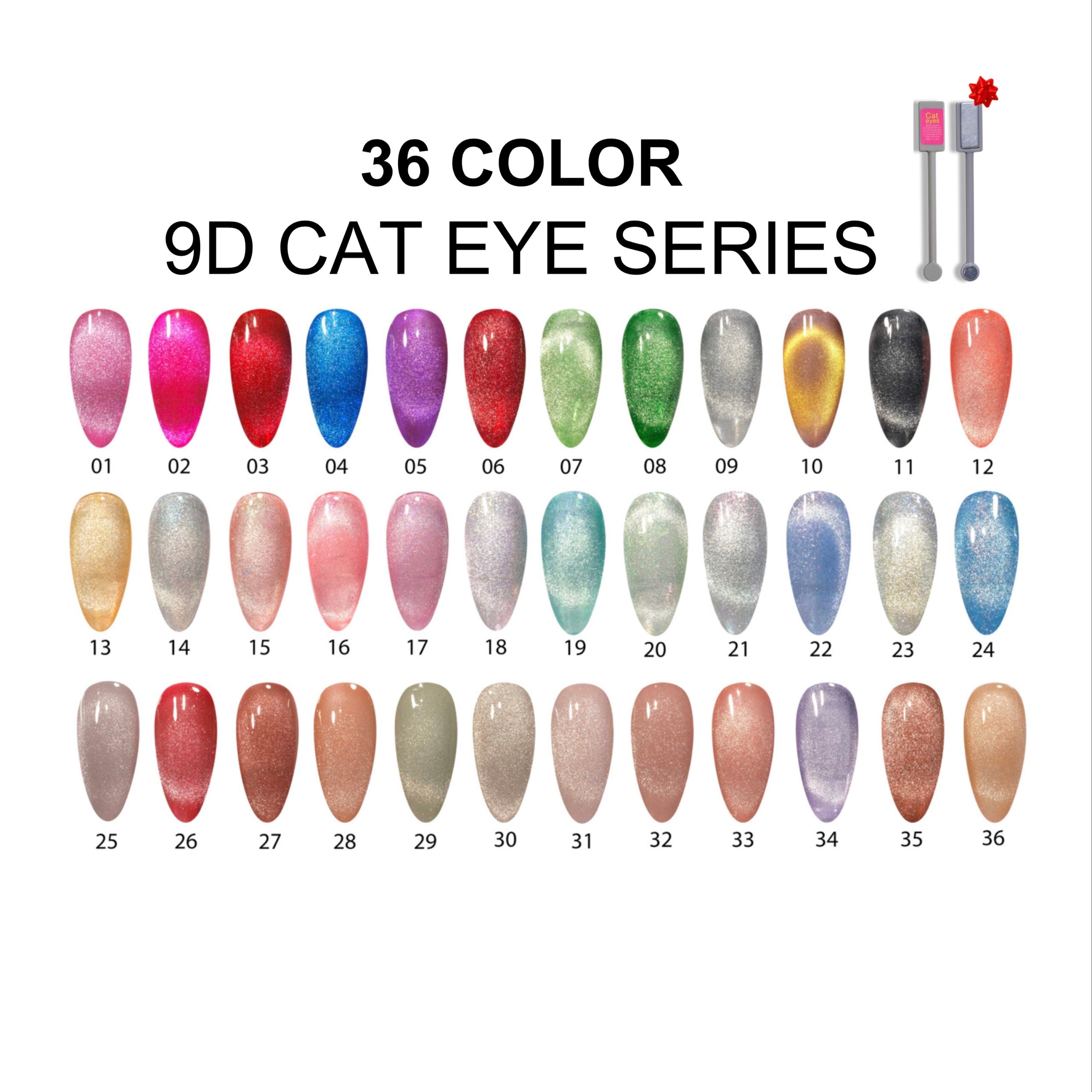 DC Framed Color Chart — 9D Cat Eye Collection thumbnail 5