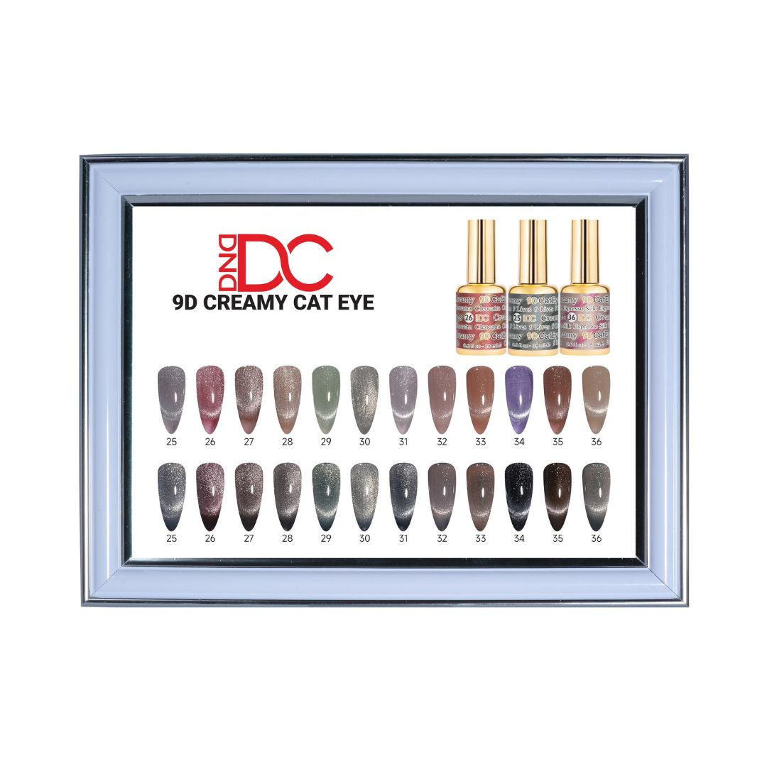 DC Framed Color Chart — 9D Cat Eye Creamy thumbnail 2