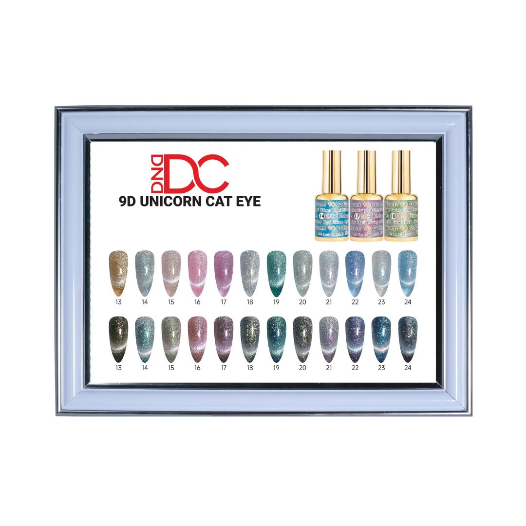 DC Framed Color Chart — 9D Cat Eye Unicorn