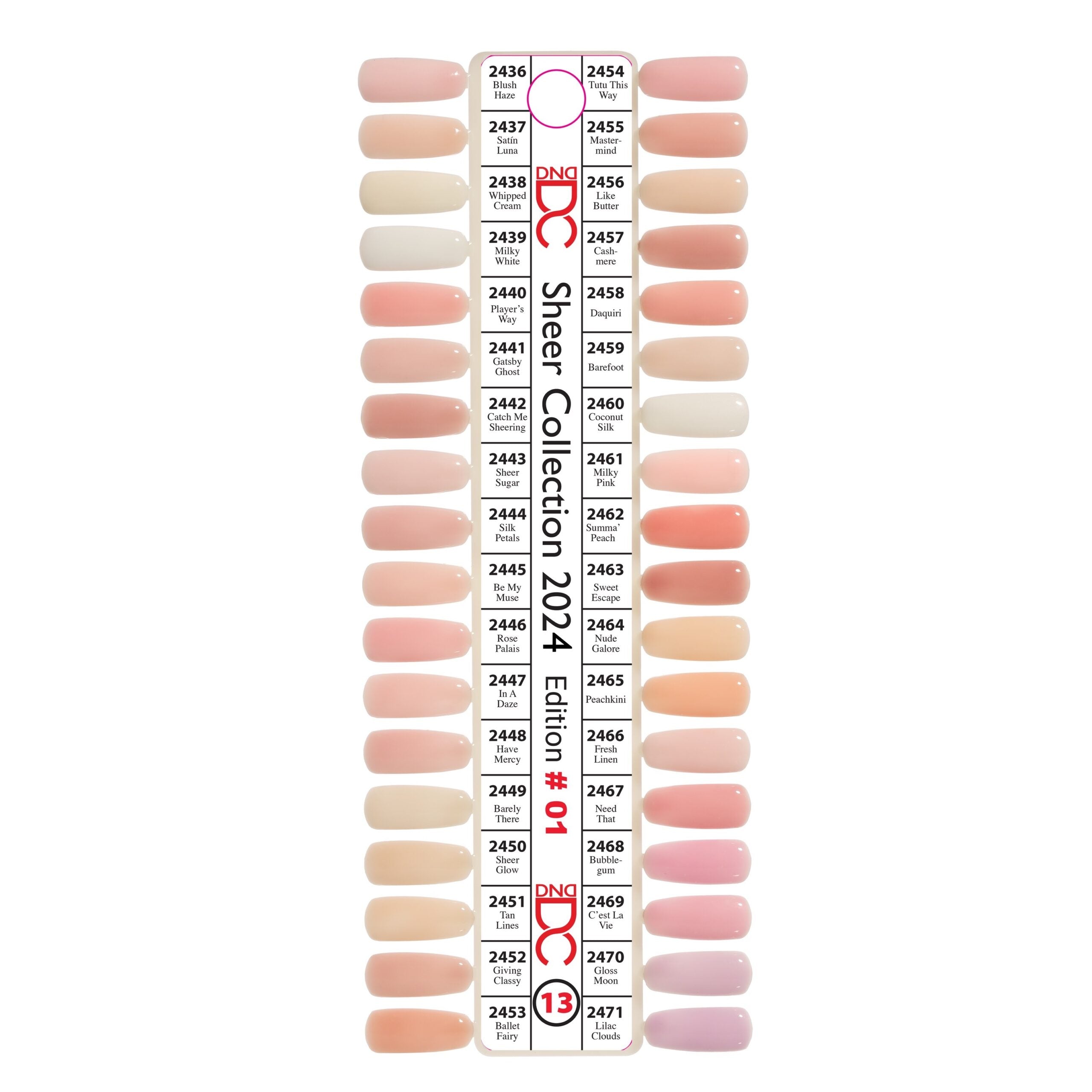 DC Sheer Collection Swatch — Single — 13