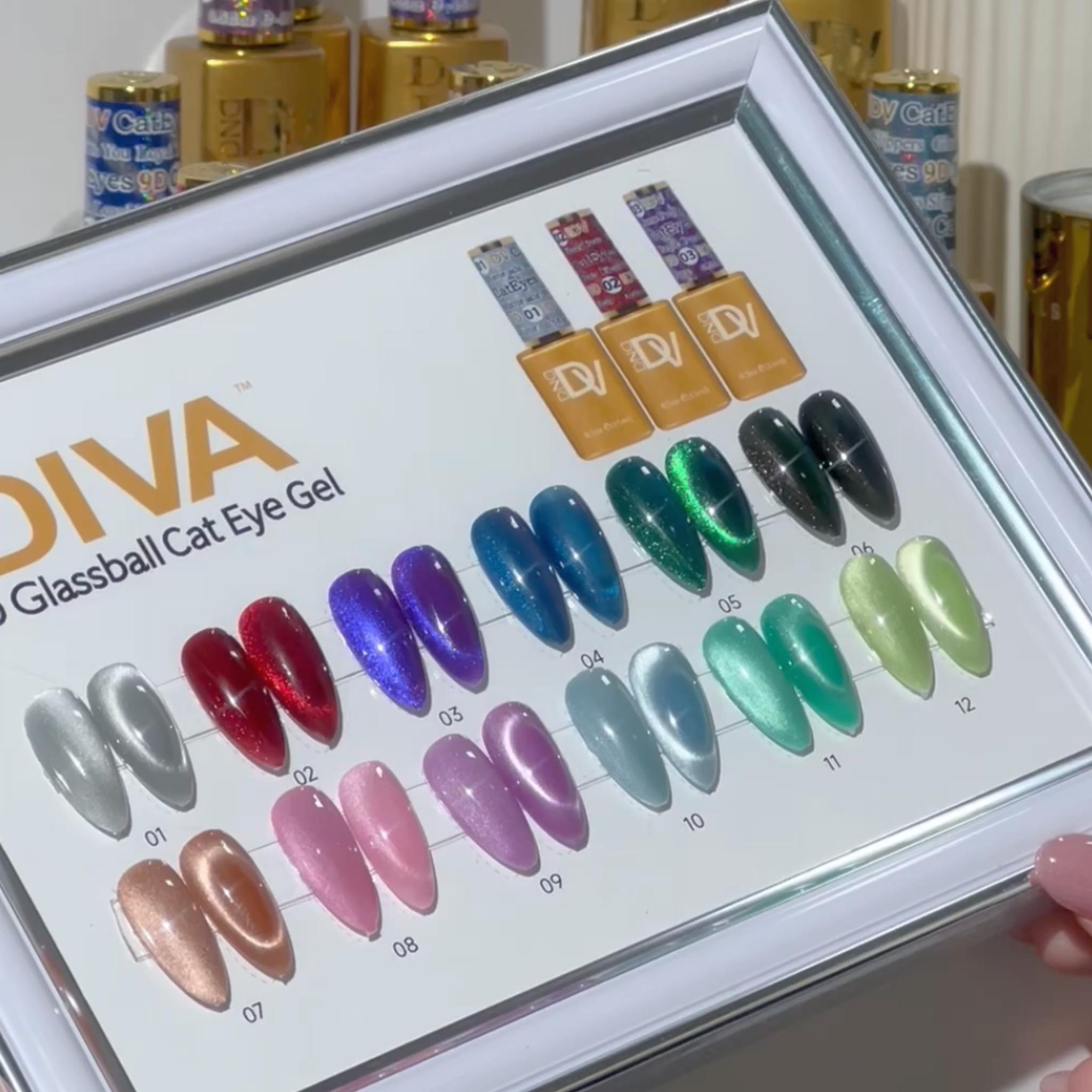 DIVA 9D Cat Eye Glassball — 12 Set thumbnail 2