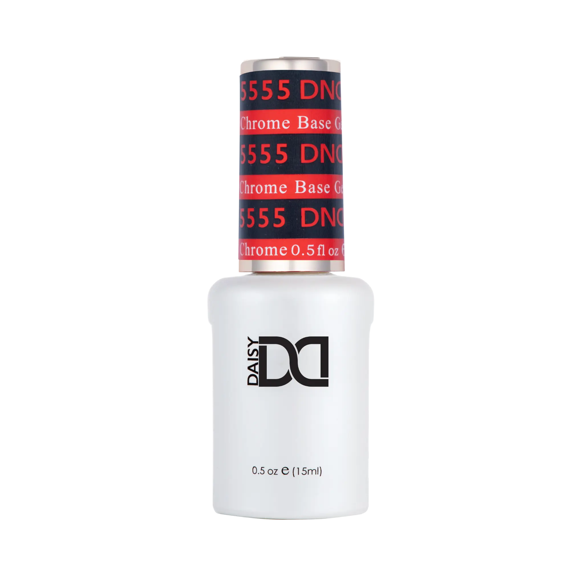 DND Chrome Base Gel #5555 - Black