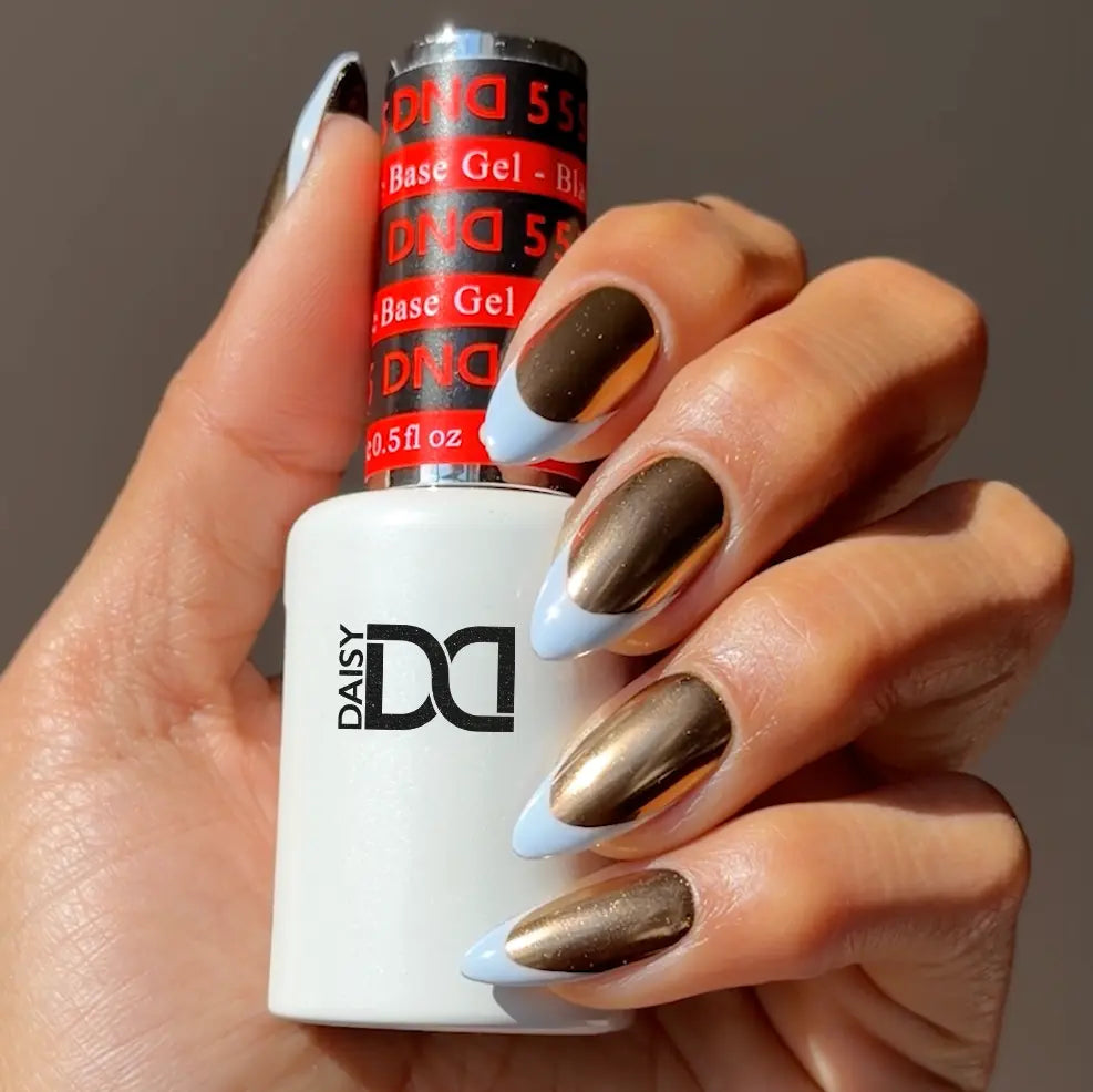 DND Chrome Base Gel #5555 - Black thumbnail 2