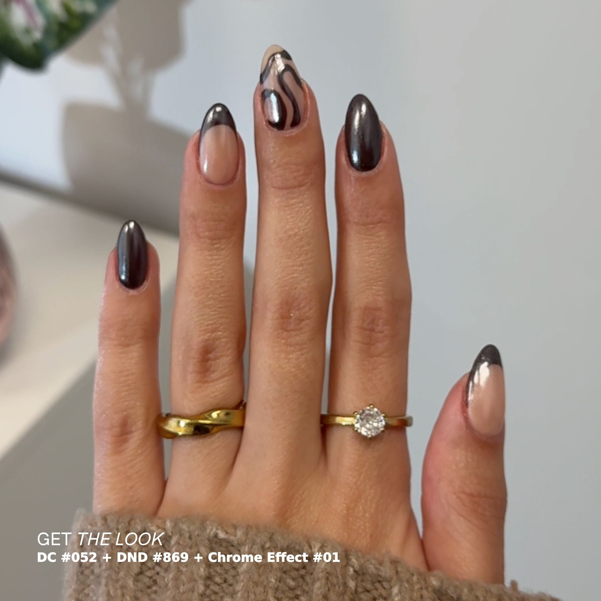 DND Chrome Effect White Pearl #01 thumbnail 4