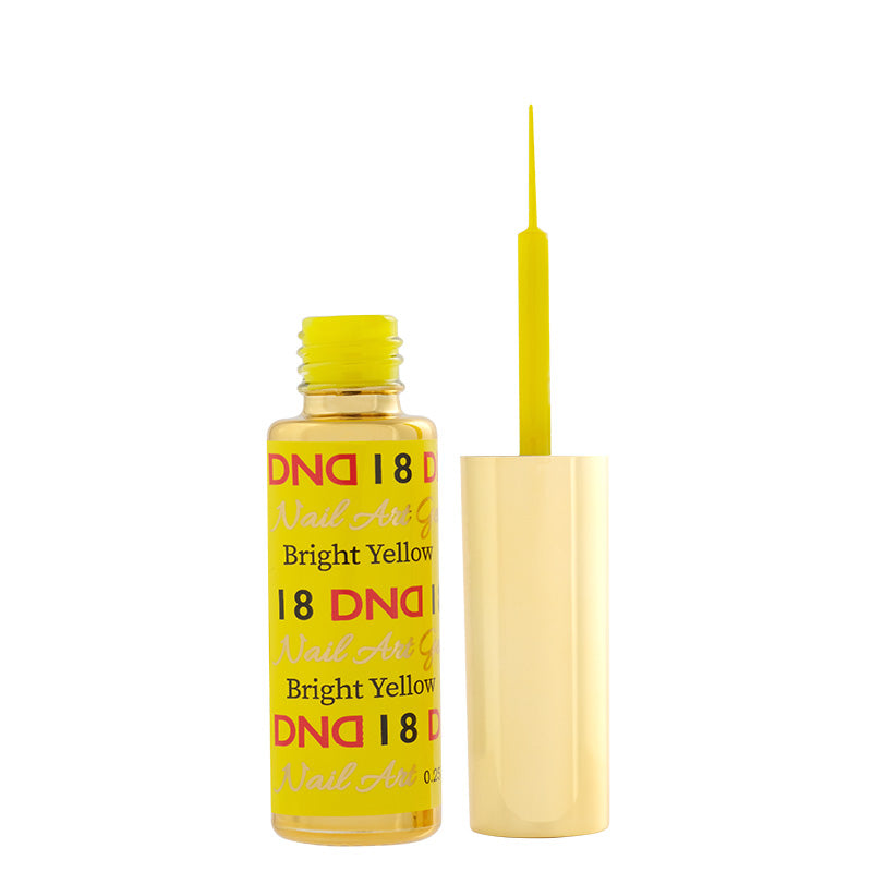 DND18 - Classic Bright Yellow Gel Art Liner thumbnail 2