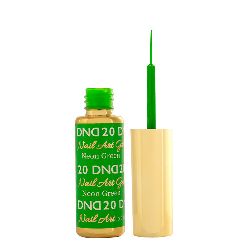 DND20 - Classic Neon Green Gel Art Liner thumbnail 2