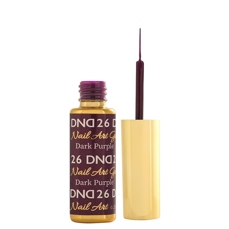 DND26 - Classic Dark Purple Gel Art Liner thumbnail 2