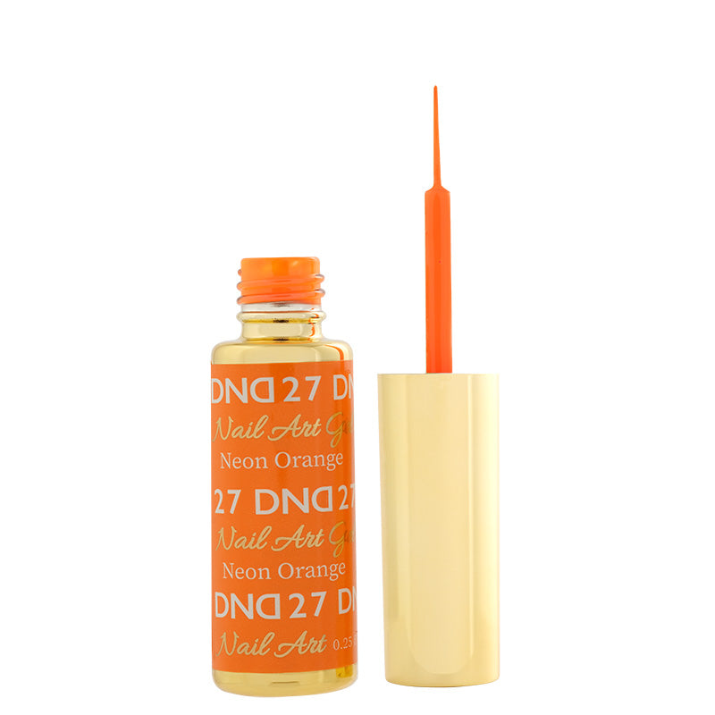 DND27 - Classic Neon Orange Gel Art Liner thumbnail 2