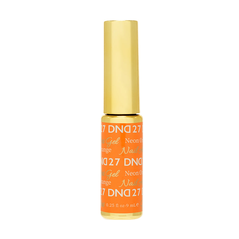 DND27 - Classic Neon Orange Gel Art Liner thumbnail 4
