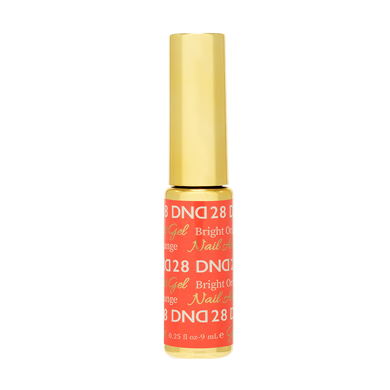 DND28 - Classic Bright Orange Gel Art Liner thumbnail 4