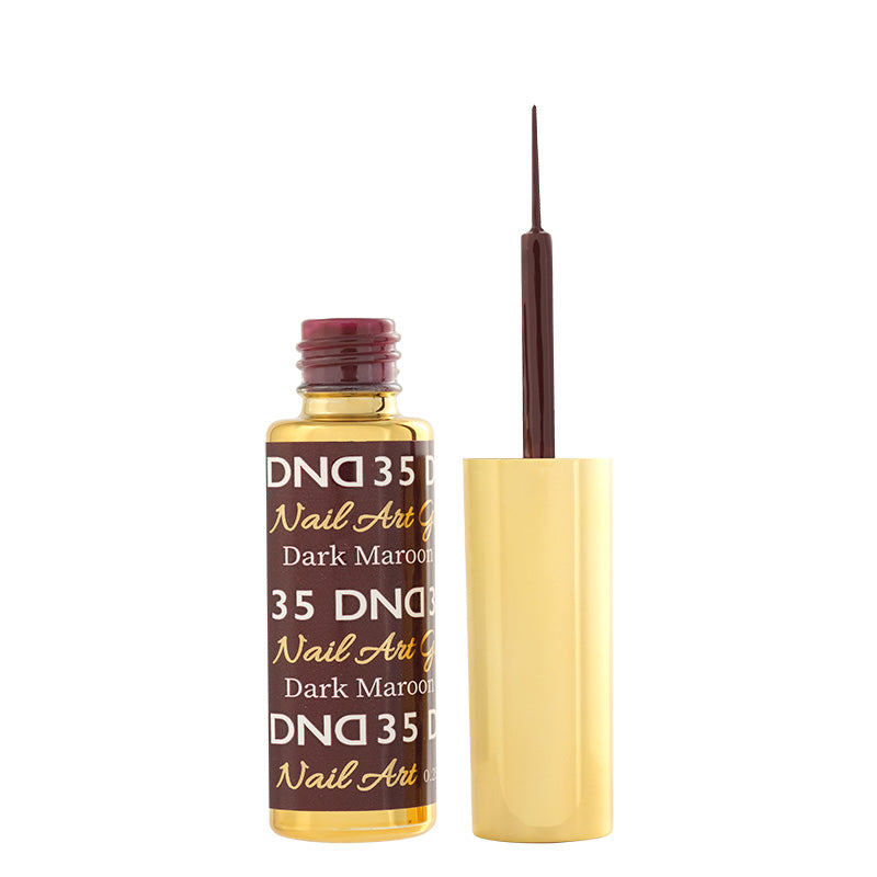 DND35 - Classic Dark Maroon Gel Art Liner thumbnail 2