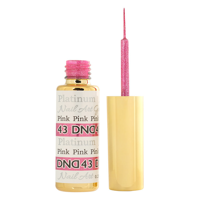 DND43 - Platinum Pink Gel Art Liner thumbnail 3