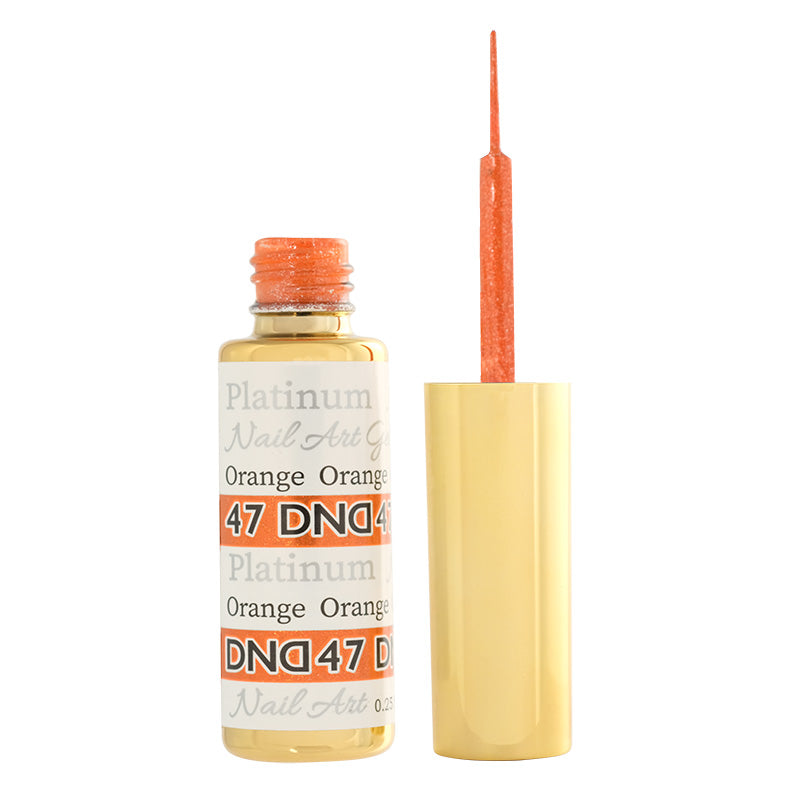 DND47 - Platinum Orange Gel Art Liner thumbnail 3