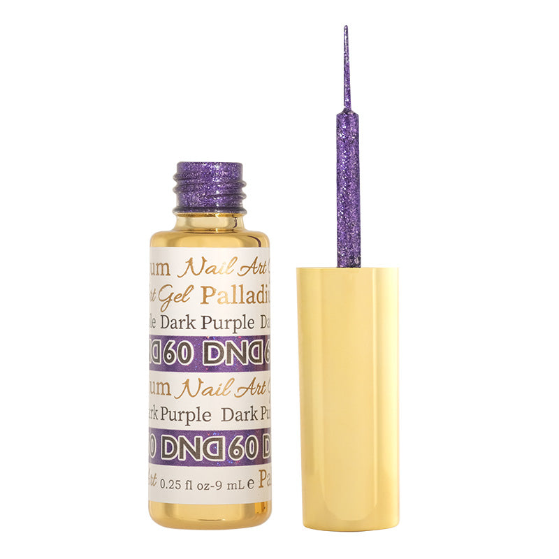DND60 - Palladium Dark Purple Gel Art Liner thumbnail 3