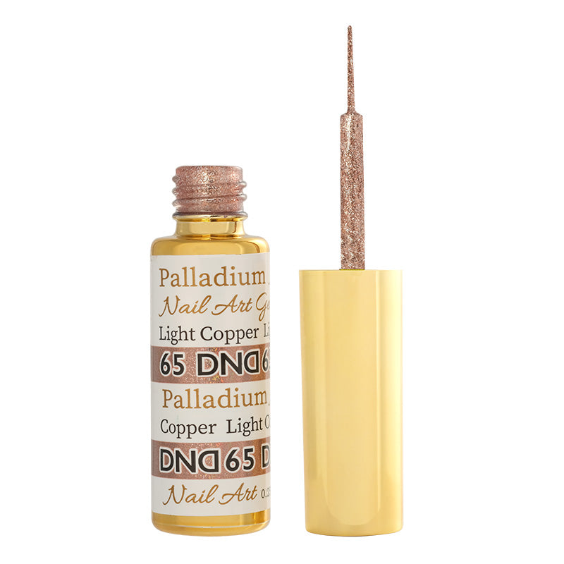DND65 - Palladium Light Copper Gel Art Liner thumbnail 3