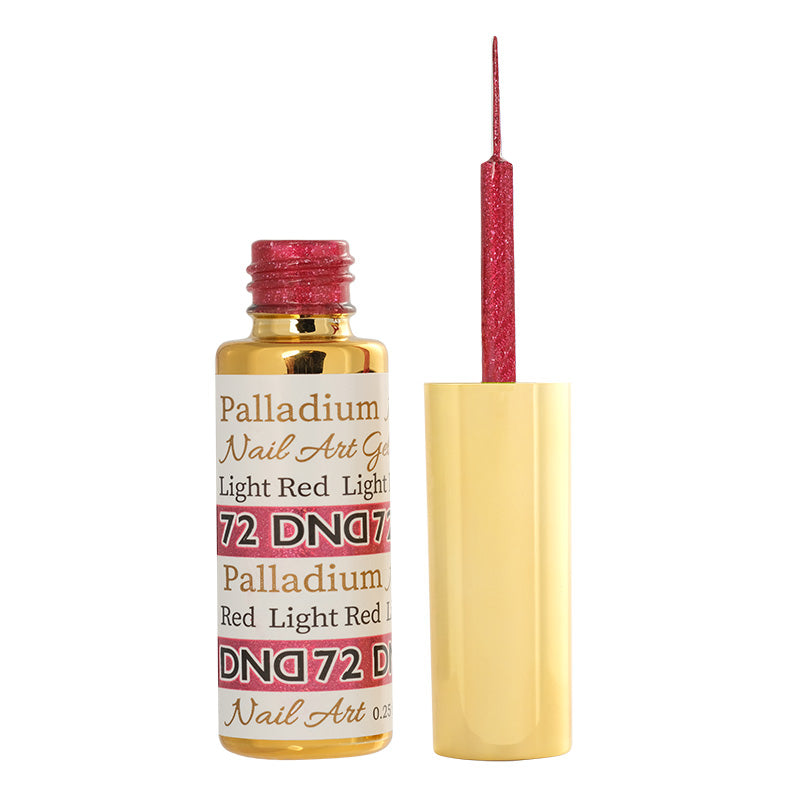 DND72 - Palladium Light Red Gel Art Liner thumbnail 3