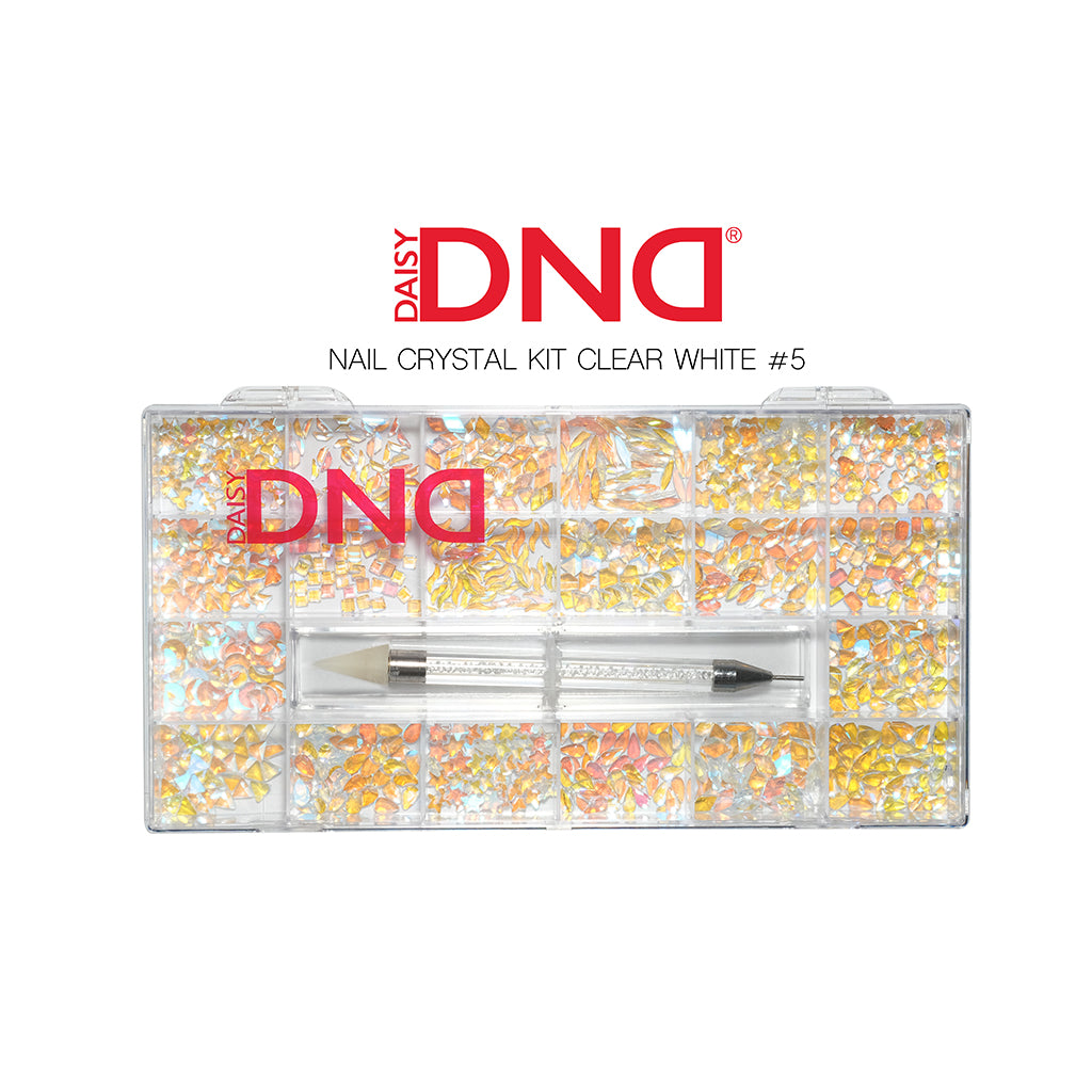 Nail Crystal Kit Clear White #05