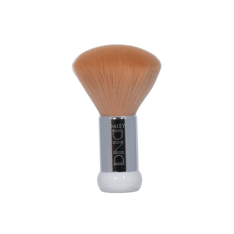 Nail Dust Powder Brush — Silver