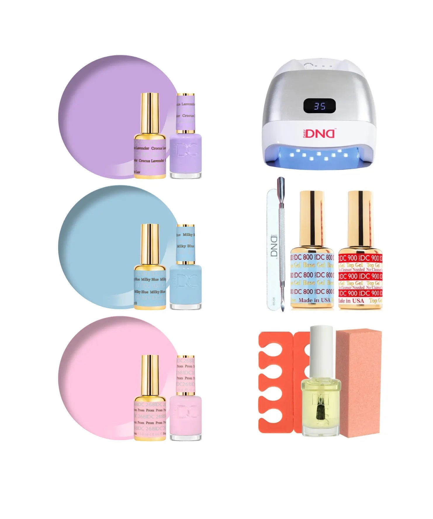 Perfect Pastels Gel Polish Starter Kit thumbnail 4