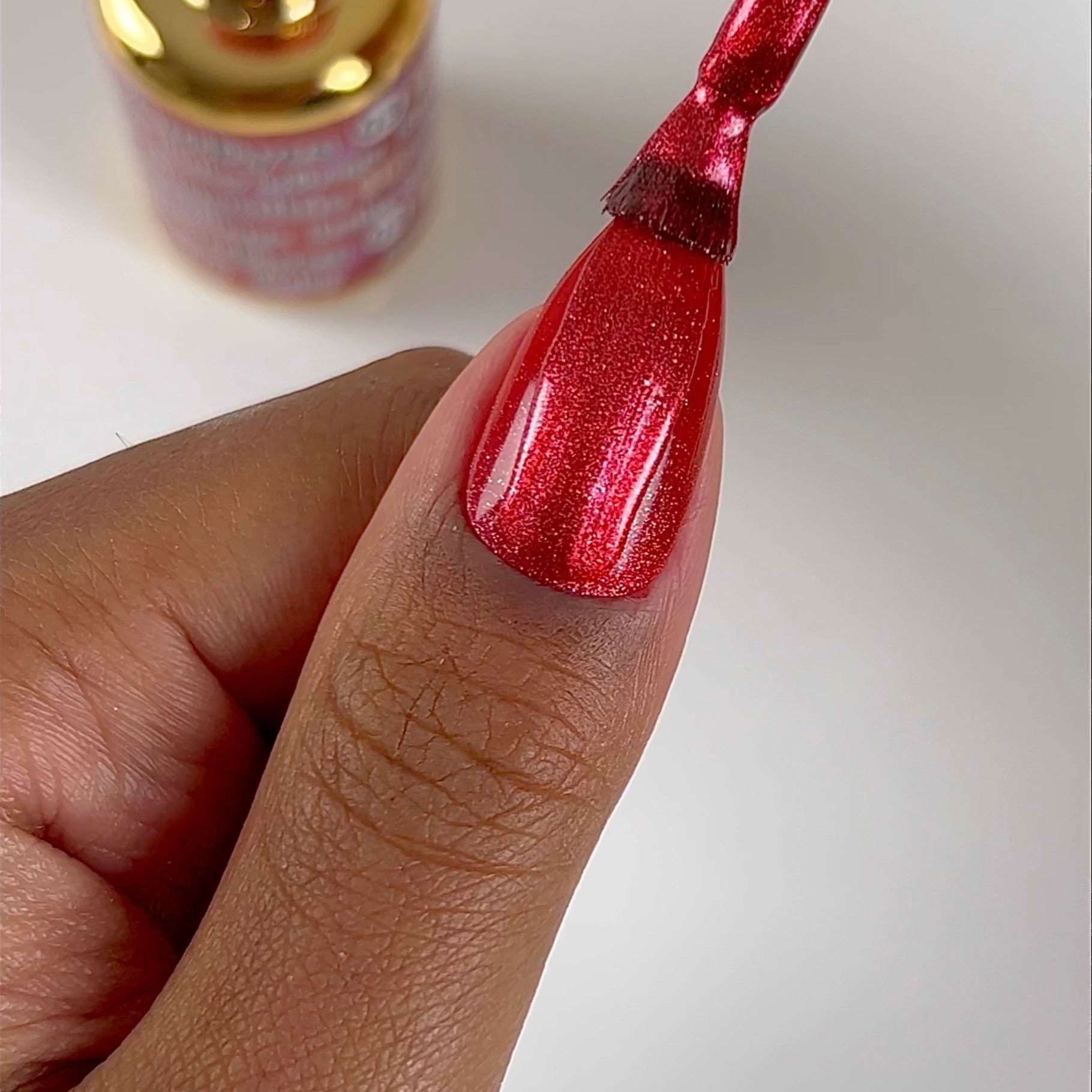 9D Cat Eye Smoothie #03 — Ruby Mirage thumbnail 2