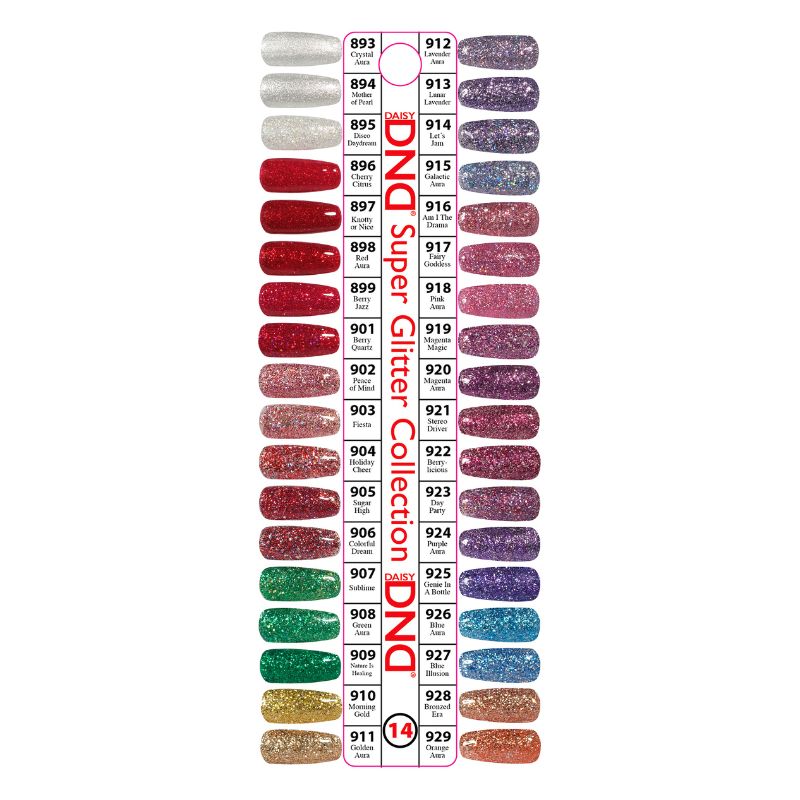 Super Glitter Collection - Full 36 Set thumbnail 2