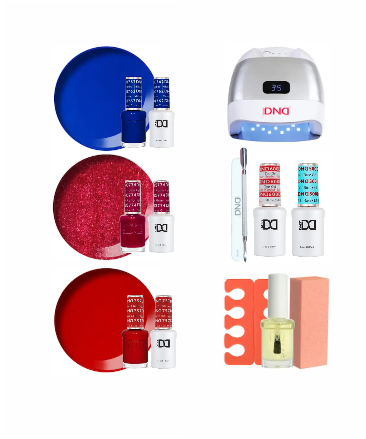 The Naughty List Gel Polish Starter Kit