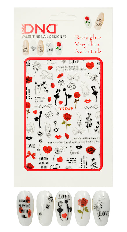 Valentine's Day Nail Art Stickers thumbnail 2