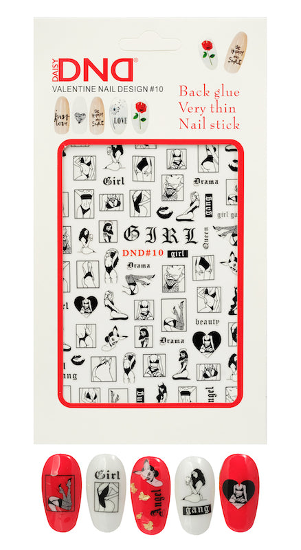 Valentine's Day Nail Art Stickers thumbnail 3