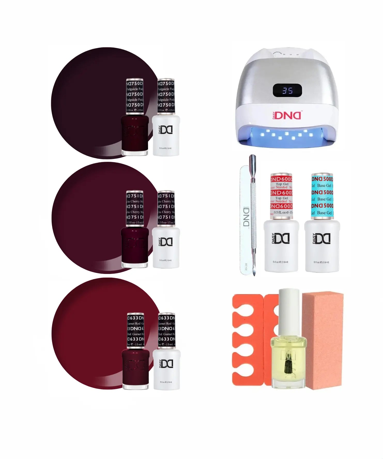 Wine N' Dine Gel Polish Starter Kit thumbnail 2