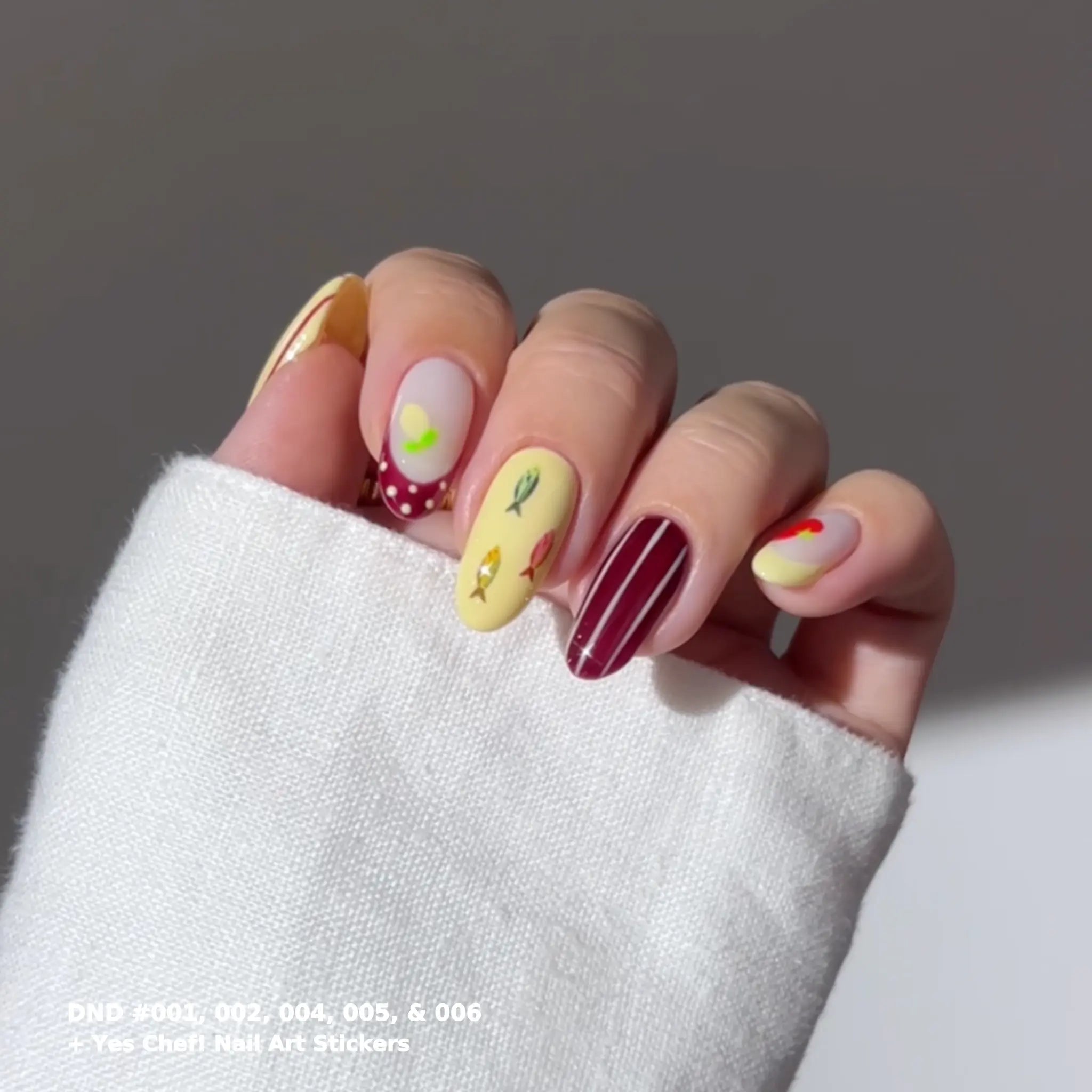 Yes Chef! Nail Art Stickers thumbnail 3