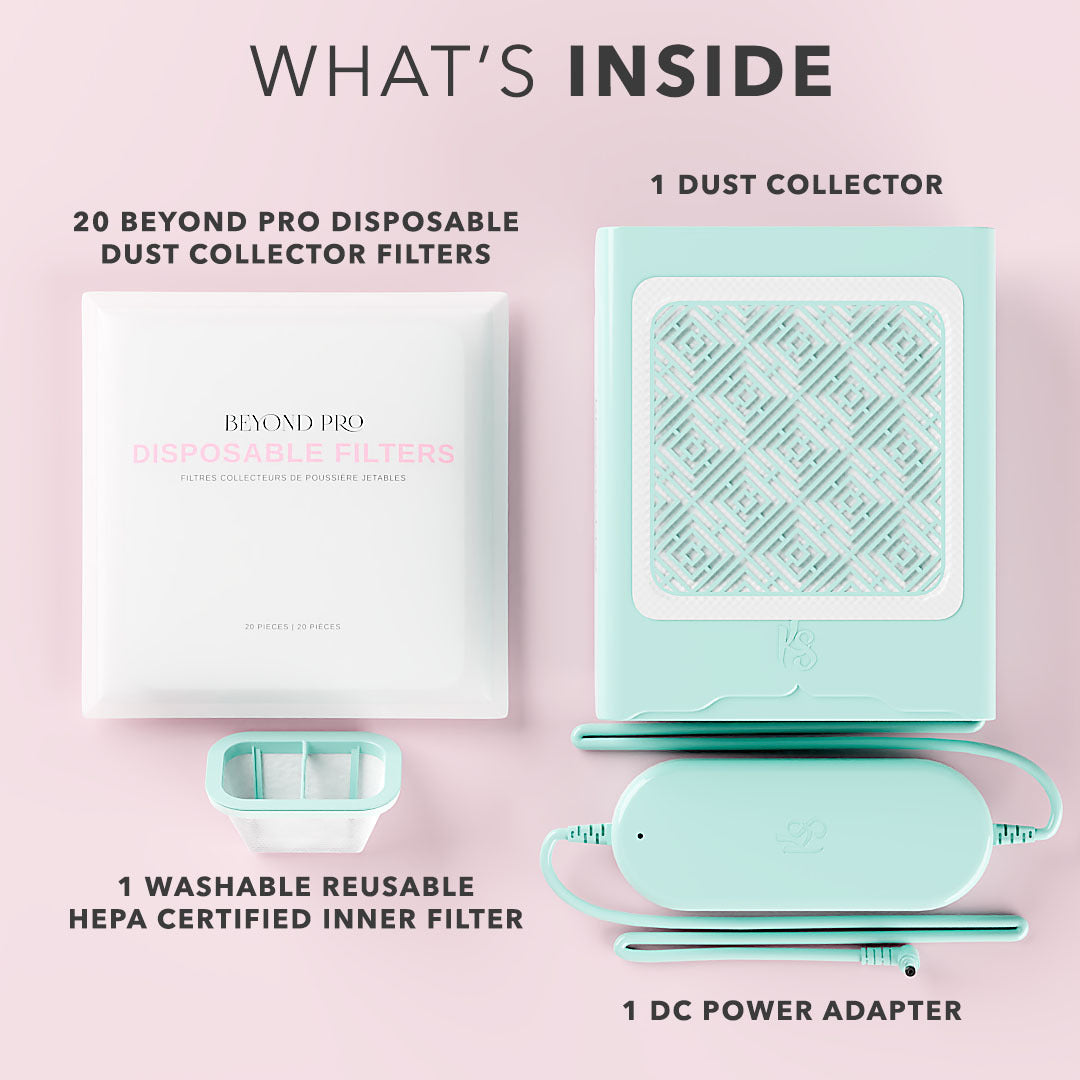 Beyond Pro Nail Dust Collector - Blue thumbnail 2