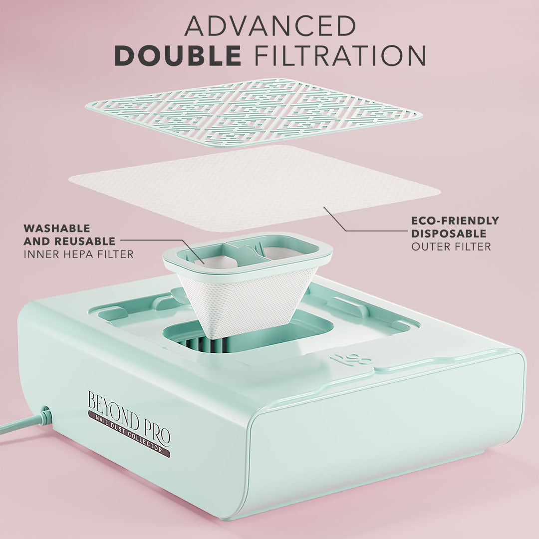 Beyond Pro Nail Dust Collector - Blue thumbnail 4