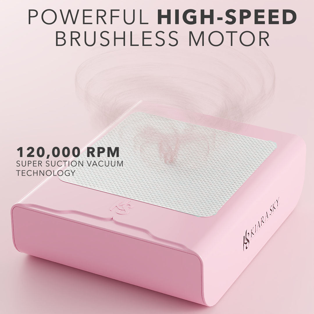 Beyond Pro Nail Dust Collector - Pink thumbnail 3