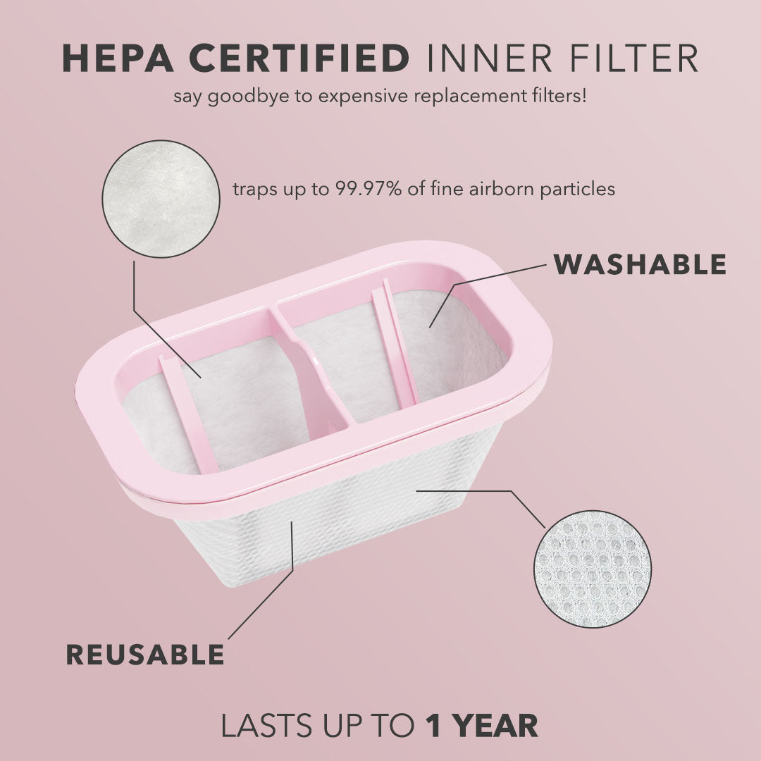 Beyond Pro Nail Dust Collector - Pink thumbnail 4