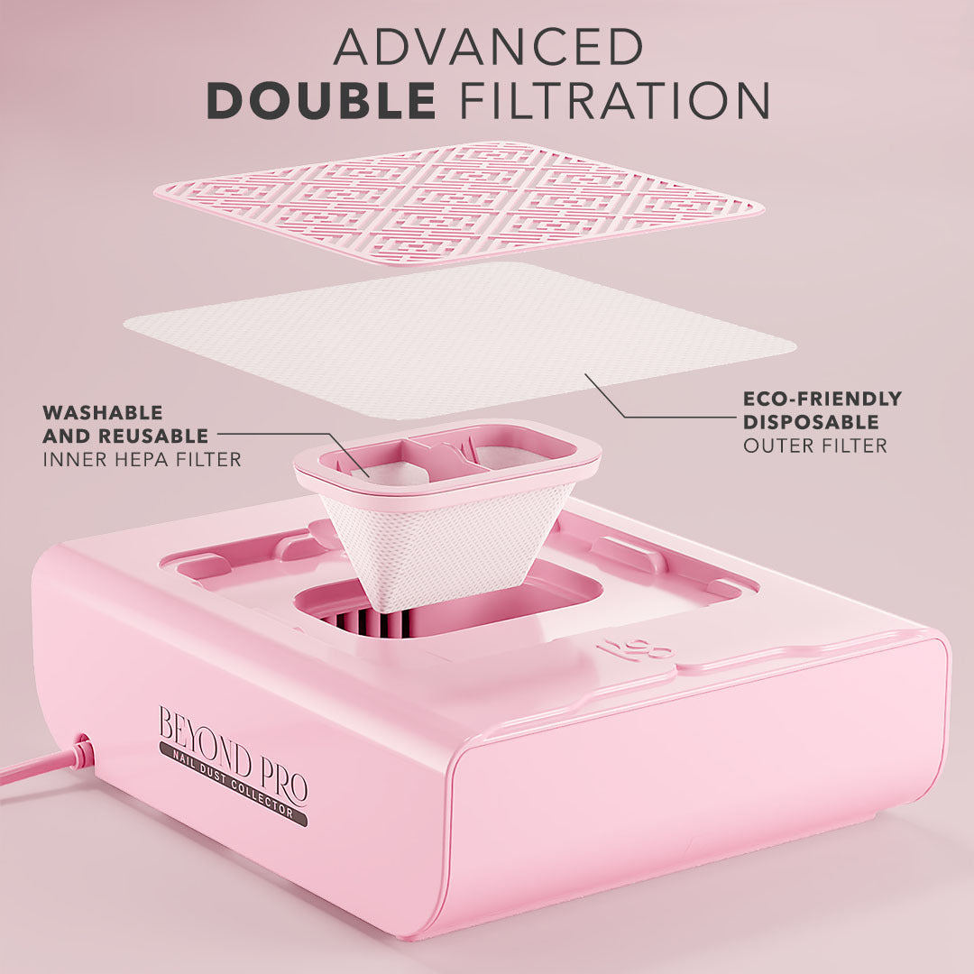 Beyond Pro Nail Dust Collector - Pink thumbnail 5