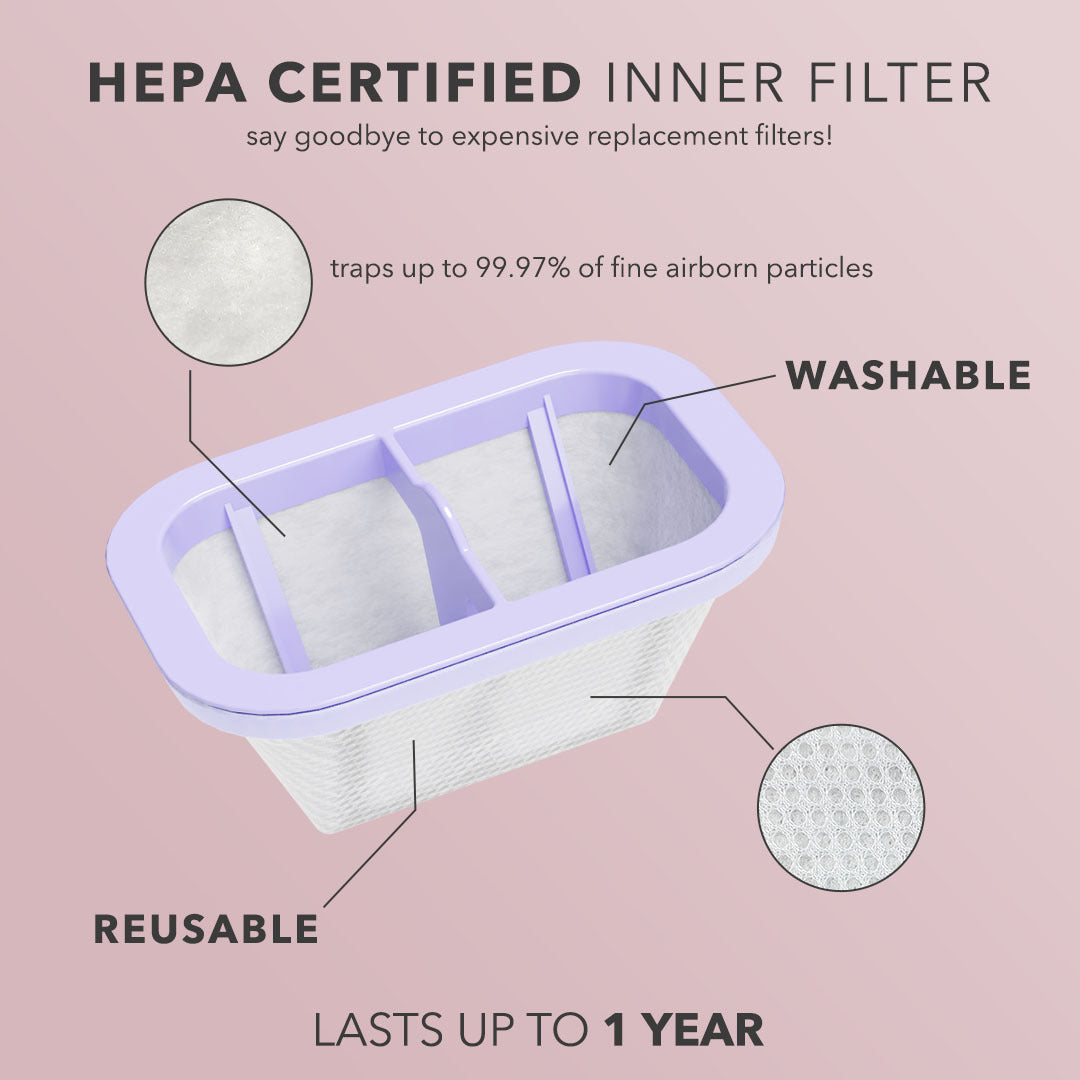 Beyond Pro Nail Dust Collector - Purple thumbnail 5