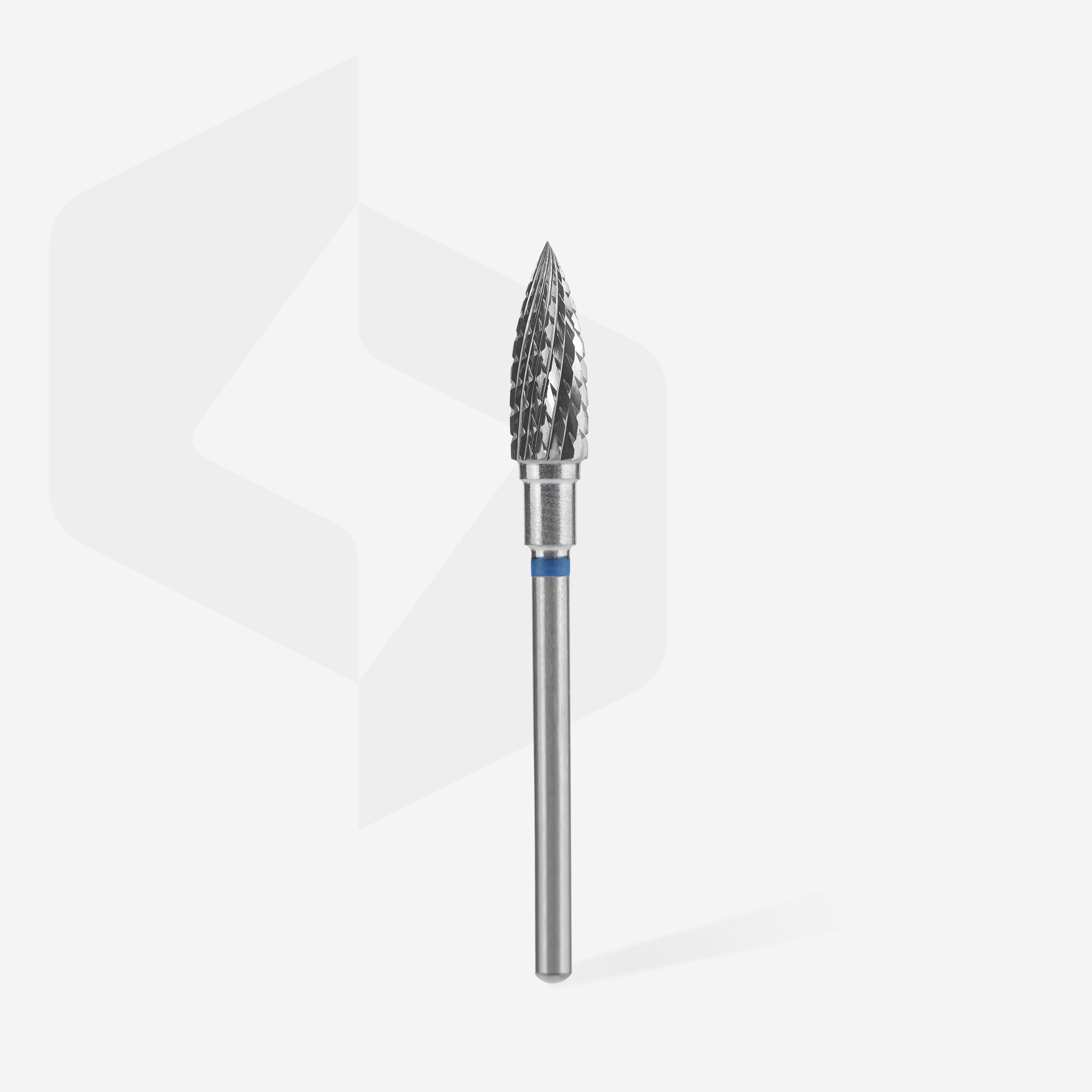Carbide nail drill bit flame blue EXPERT head diameter 5 mm / working part 13,5 mm thumbnail 2