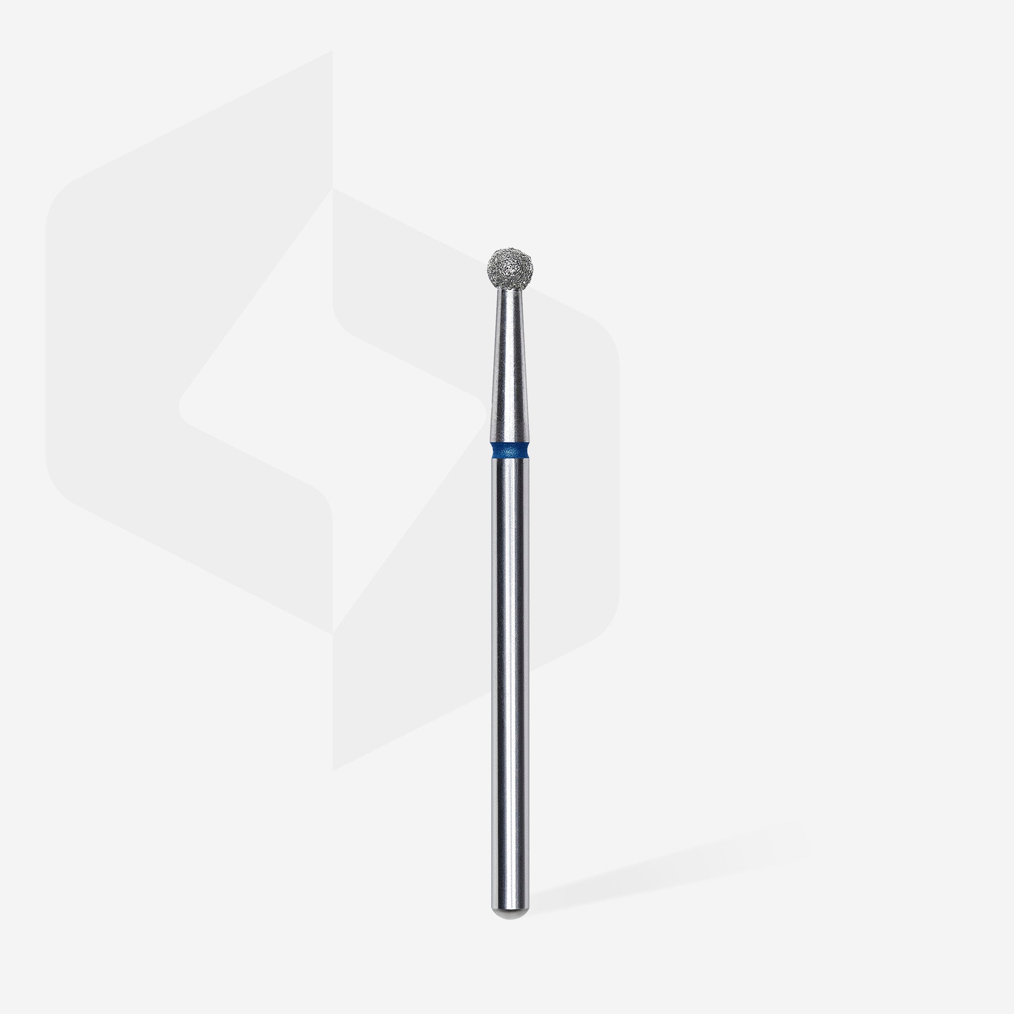 Diamond nail drill bit ball blue EXPERT head diameter 2,7 mm thumbnail 2