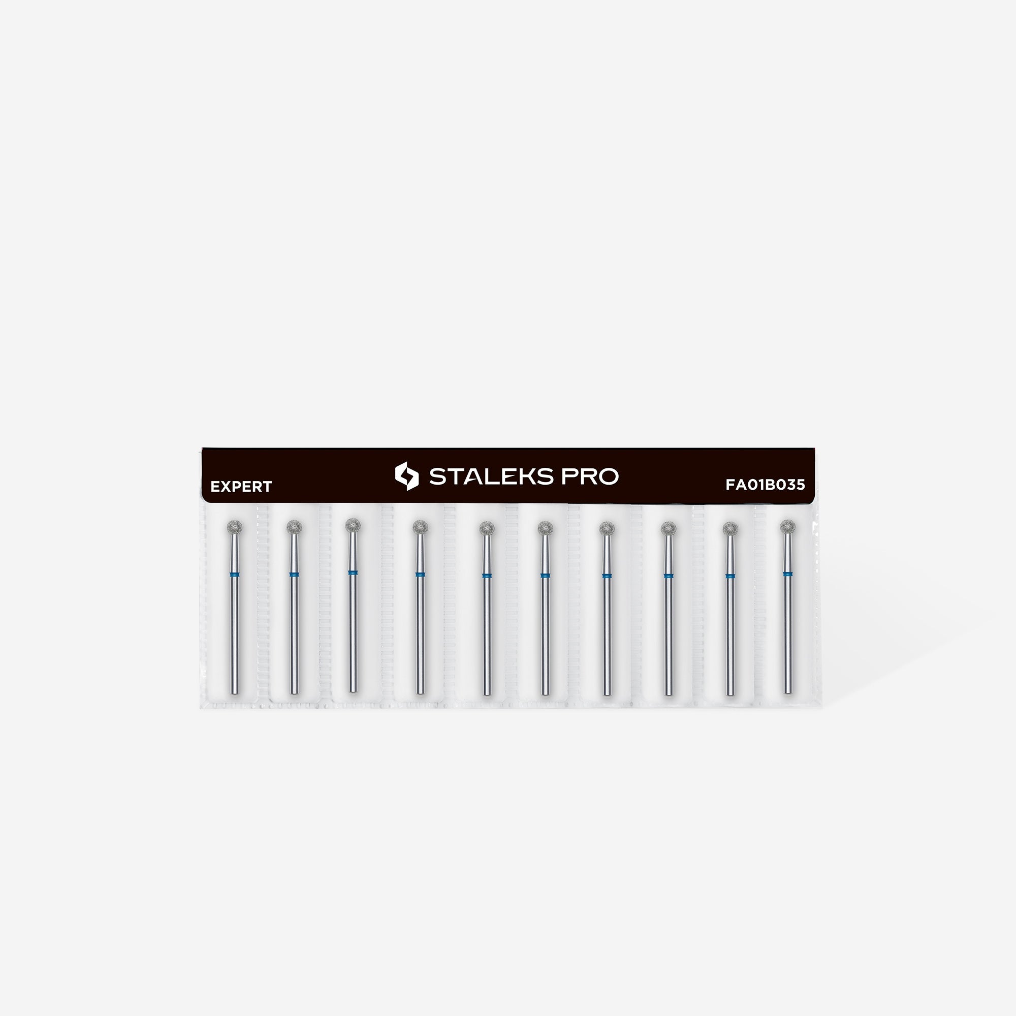 Diamond nail drill bit ball blue EXPERT head diameter 3,5 mm thumbnail 3