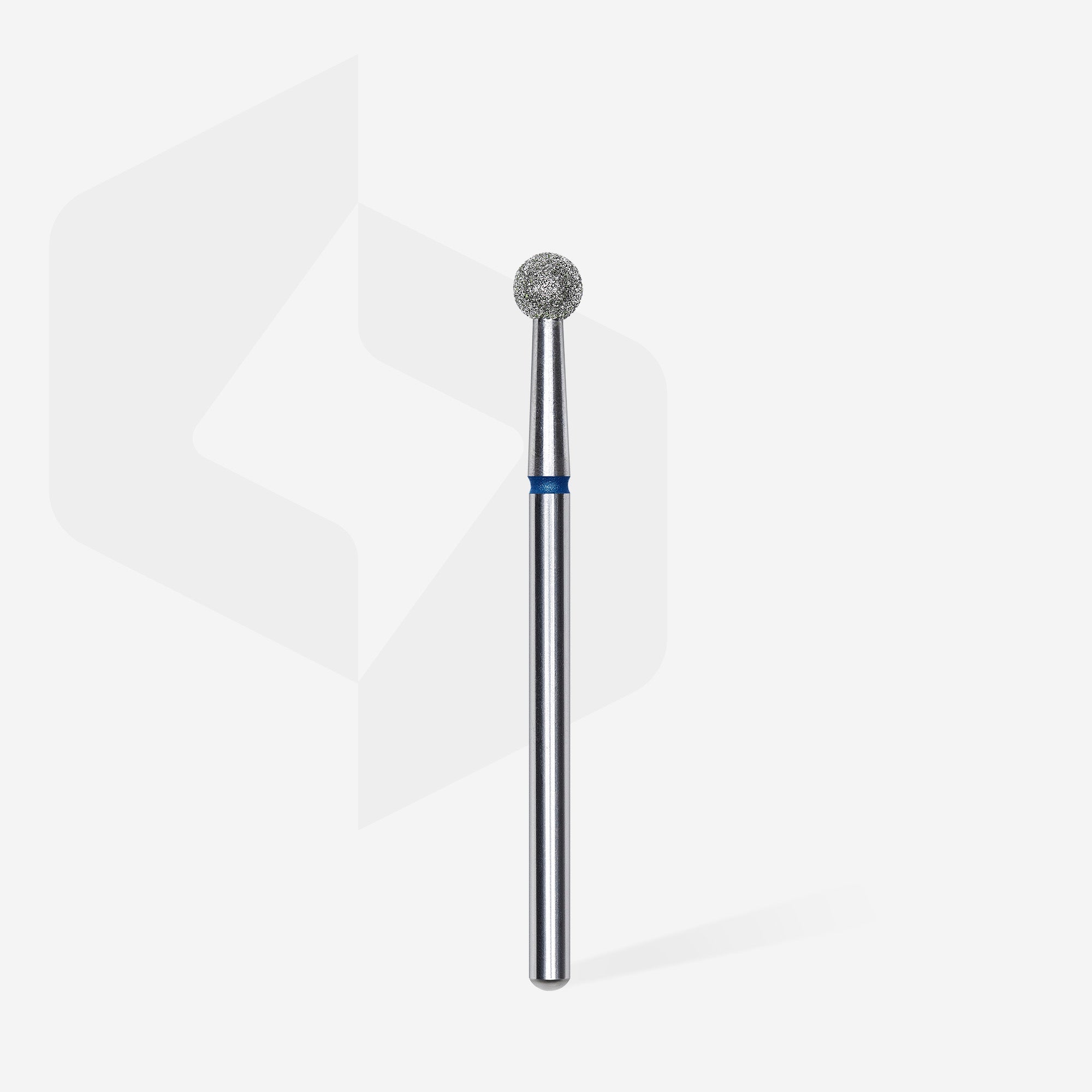 Diamond nail drill bit ball blue EXPERT head diameter 4 mm thumbnail 2