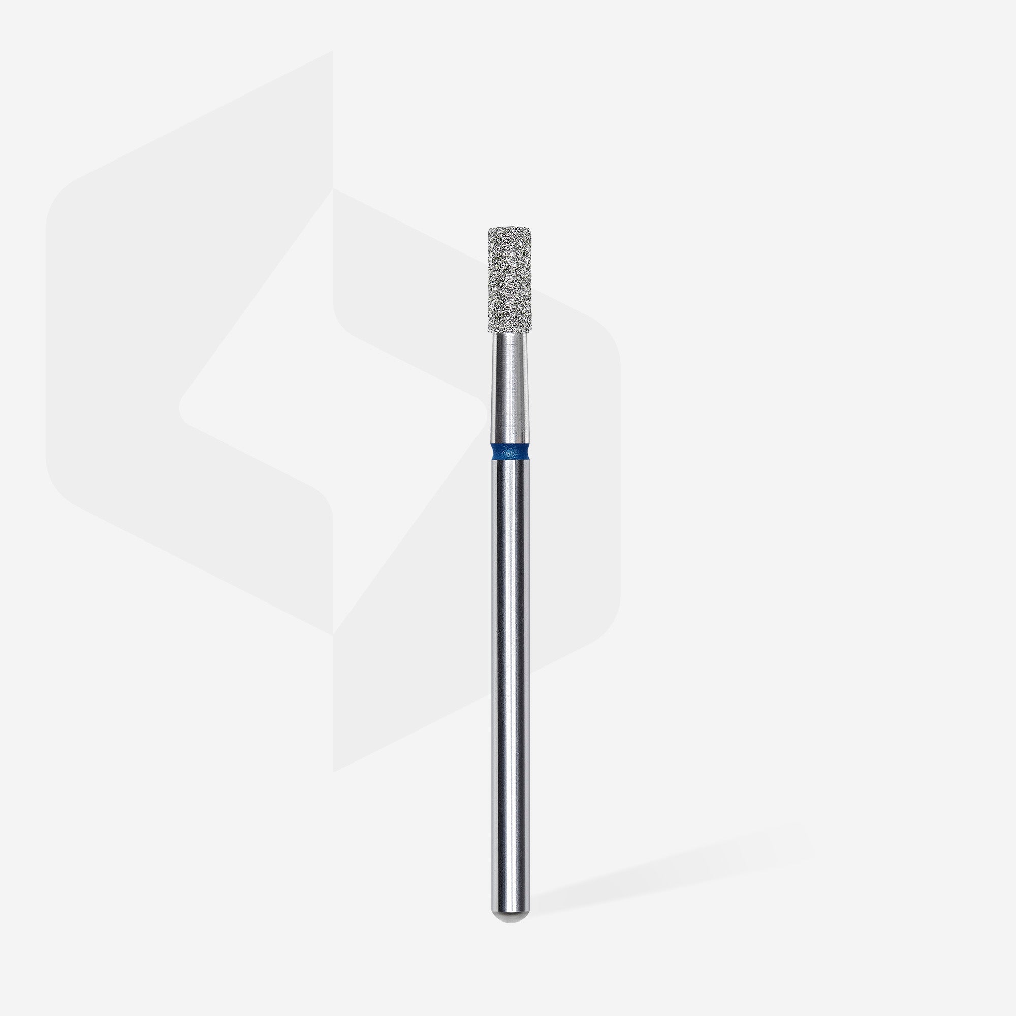 Diamond nail drill bit cylinder blue EXPERT head diameter 2,5 mm / working part 6 mm thumbnail 2