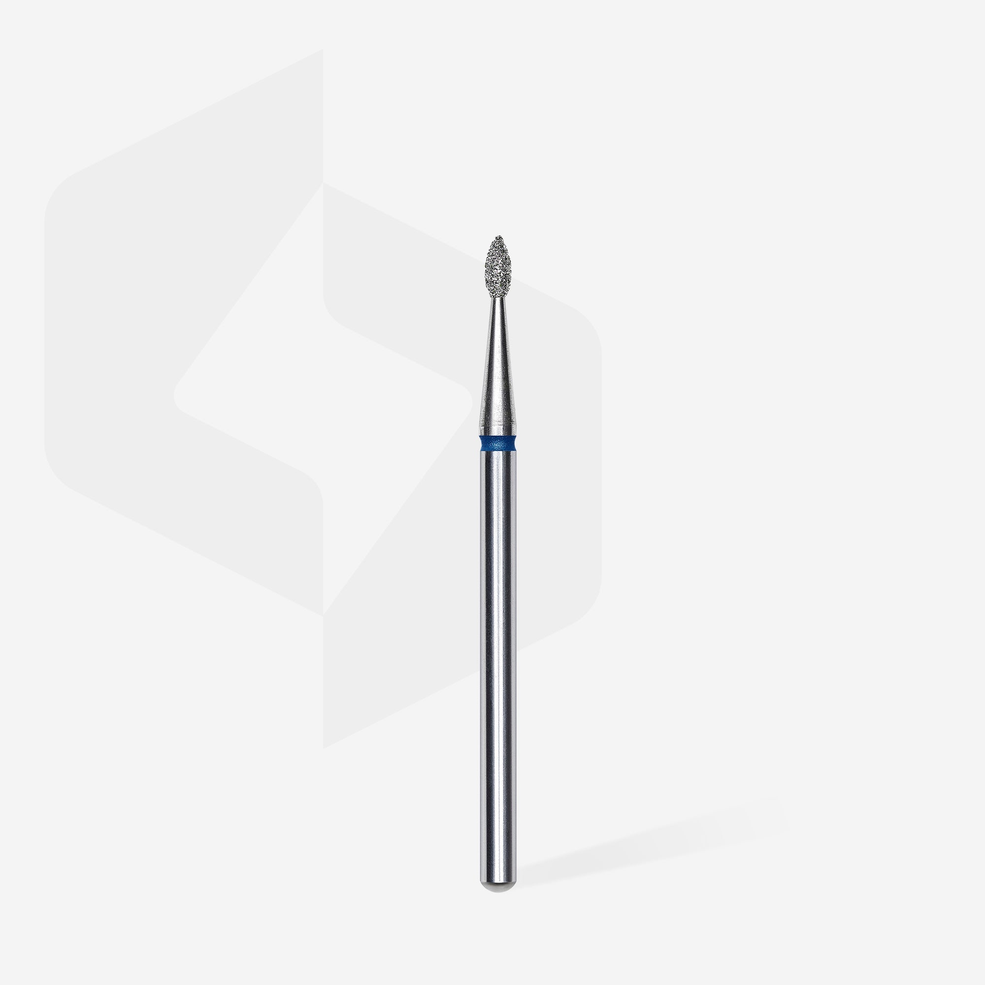 Diamond nail drill bit drop blue EXPERT head diameter 1,6 mm / working part 4 mm thumbnail 2