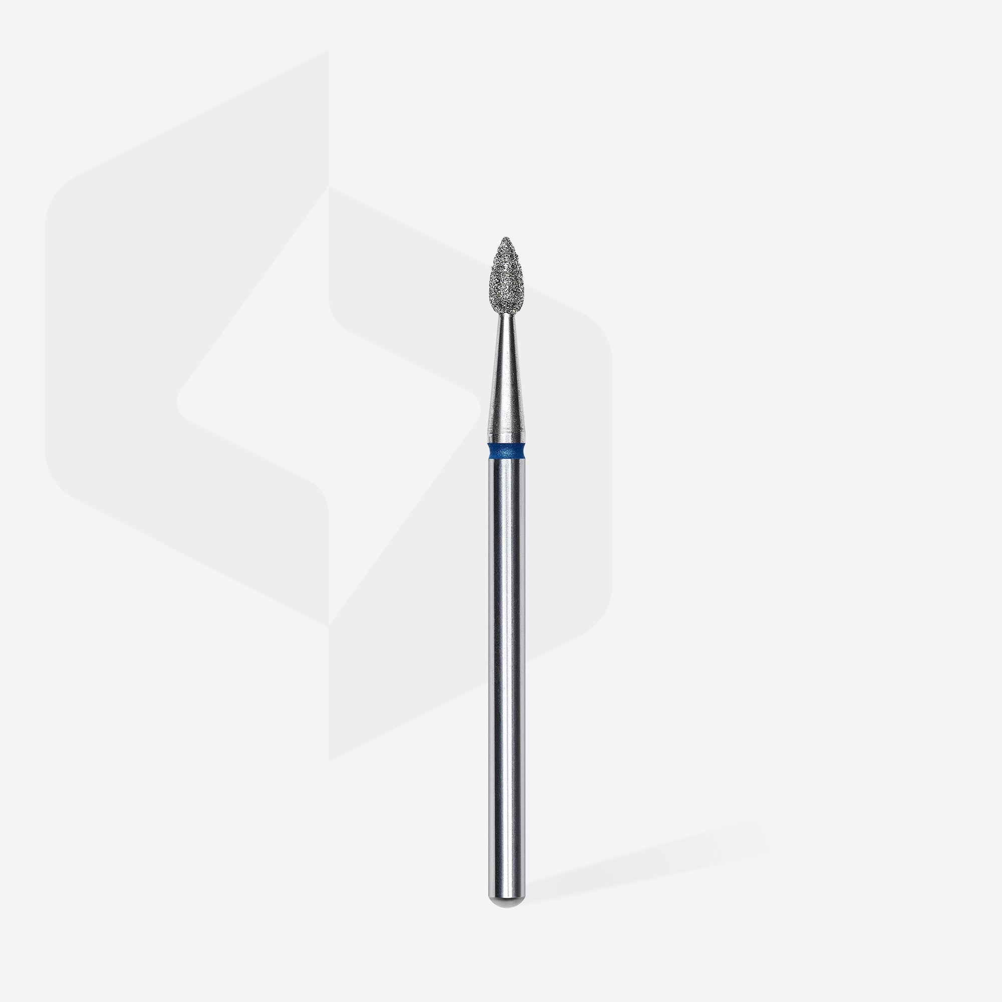 Diamond nail drill bit drop blue EXPERT head diameter 2,3 mm / working part 5 mm thumbnail 2