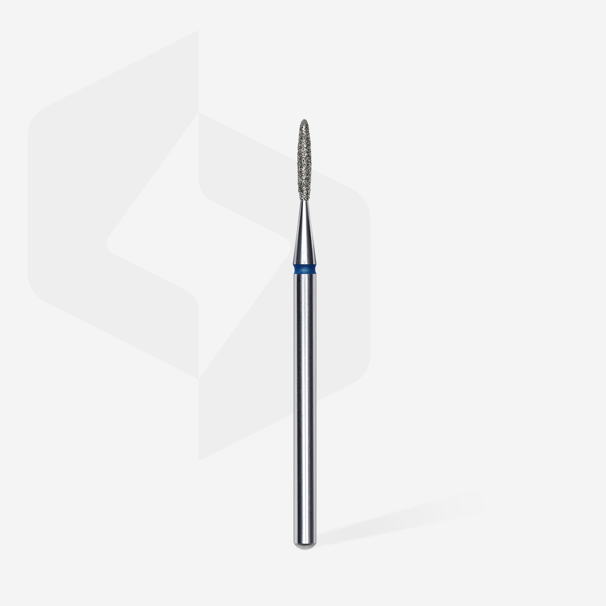 Diamond nail drill bit flame blue EXPERT head diameter 1,4 mm / working part 8 mm thumbnail 2