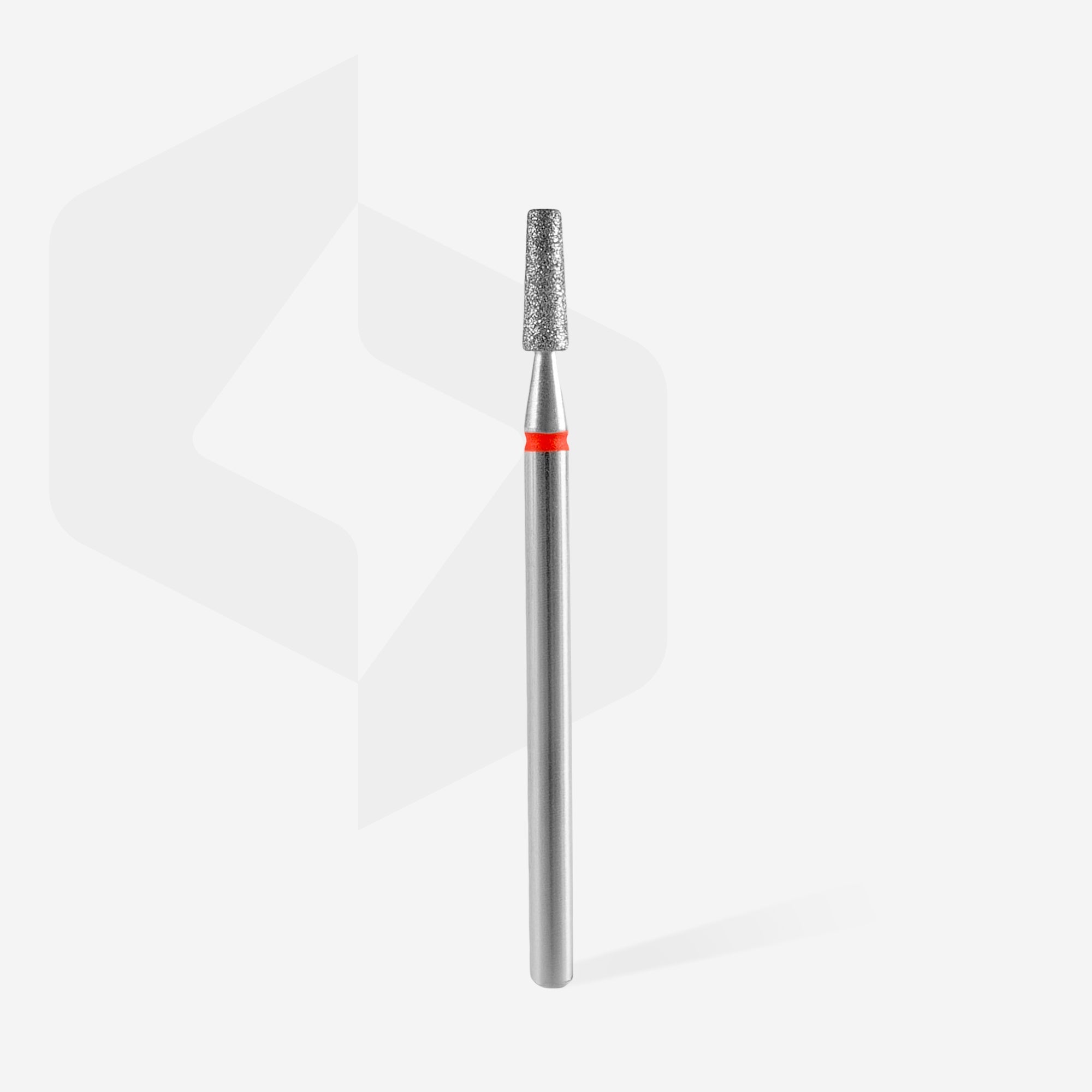 Diamond nail drill bit frustum red EXPERT head diameter 2,5 mm / working part 8 mm thumbnail 2