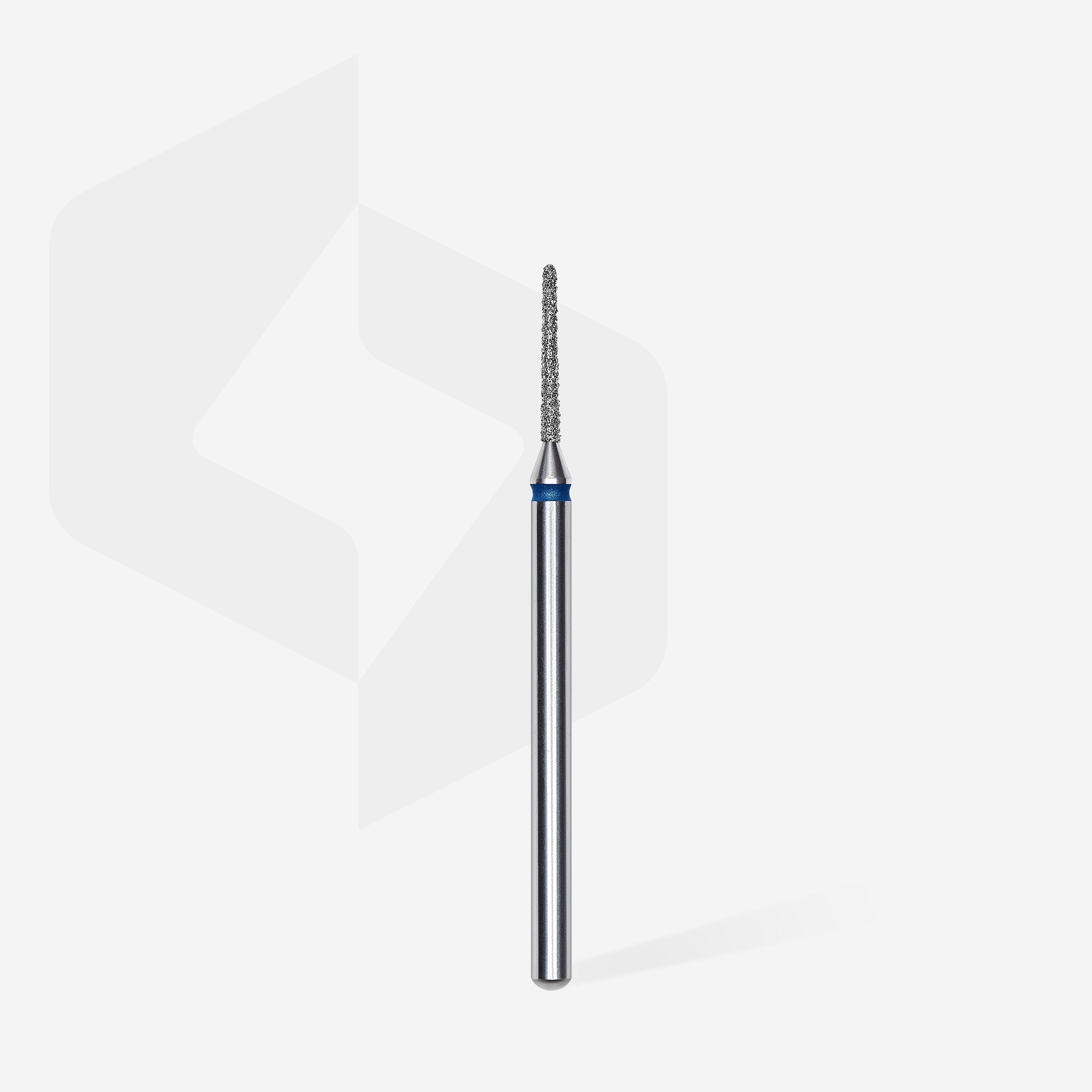 Diamond nail drill bit needle blue EXPERT head diameter 1 mm / working part 10 mm thumbnail 2