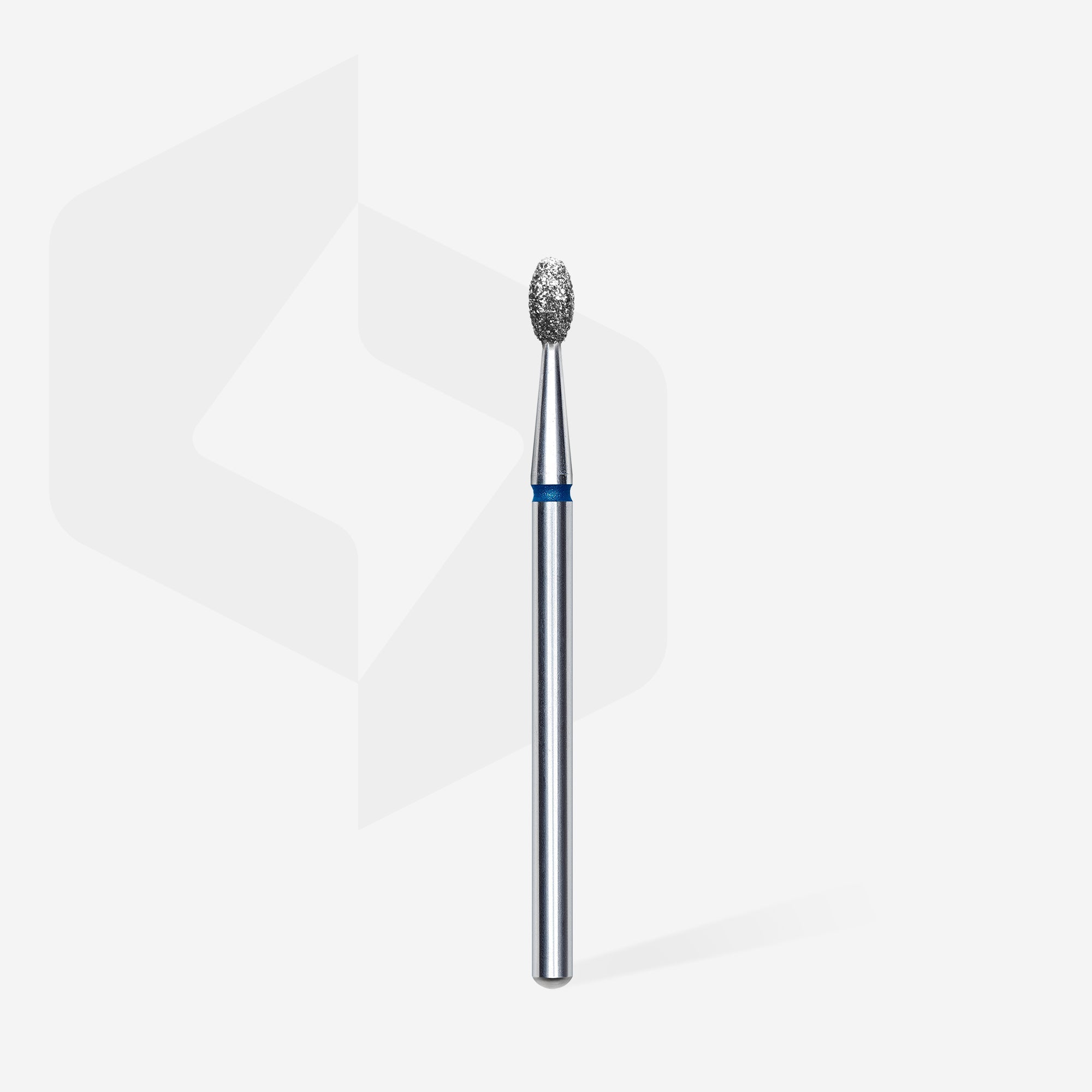 Diamond nail drill bit olive blue EXPERT head diameter 2,5 mm / working part 5 mm thumbnail 2