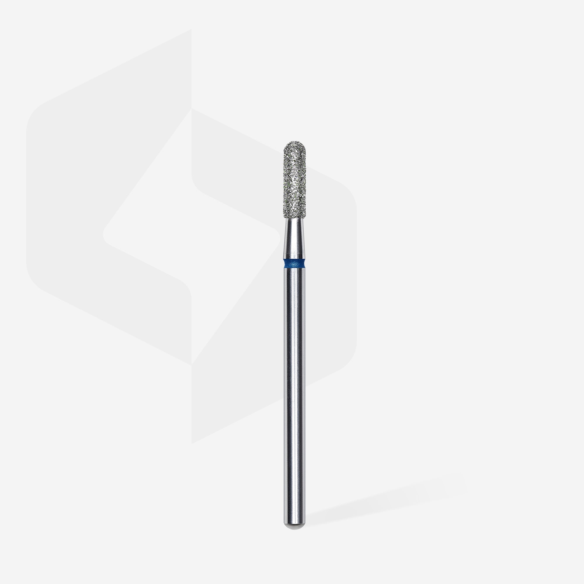 Diamond nail drill bit rounded cylinder blue EXPERT head diameter 2,3 mm / working part 8 mm thumbnail 2